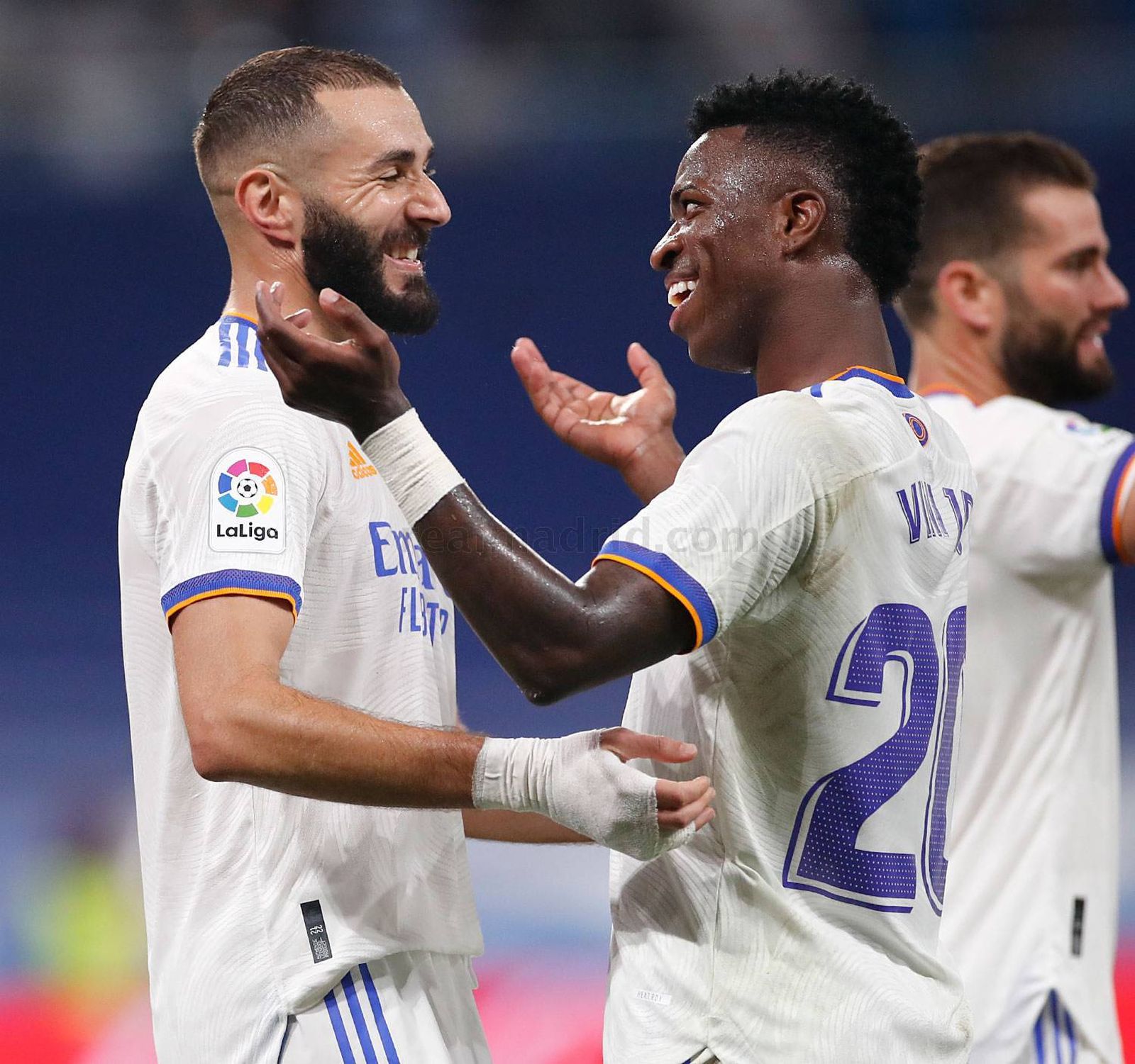 Benzema y Vinicius