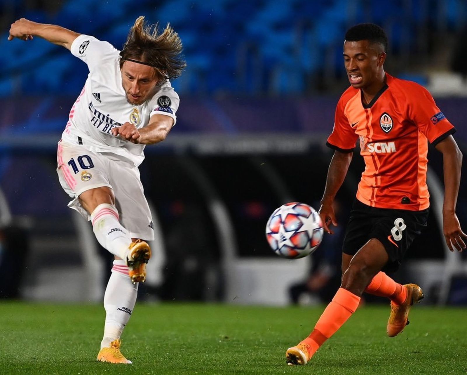 Modric ante el Shakhtar Donetsk