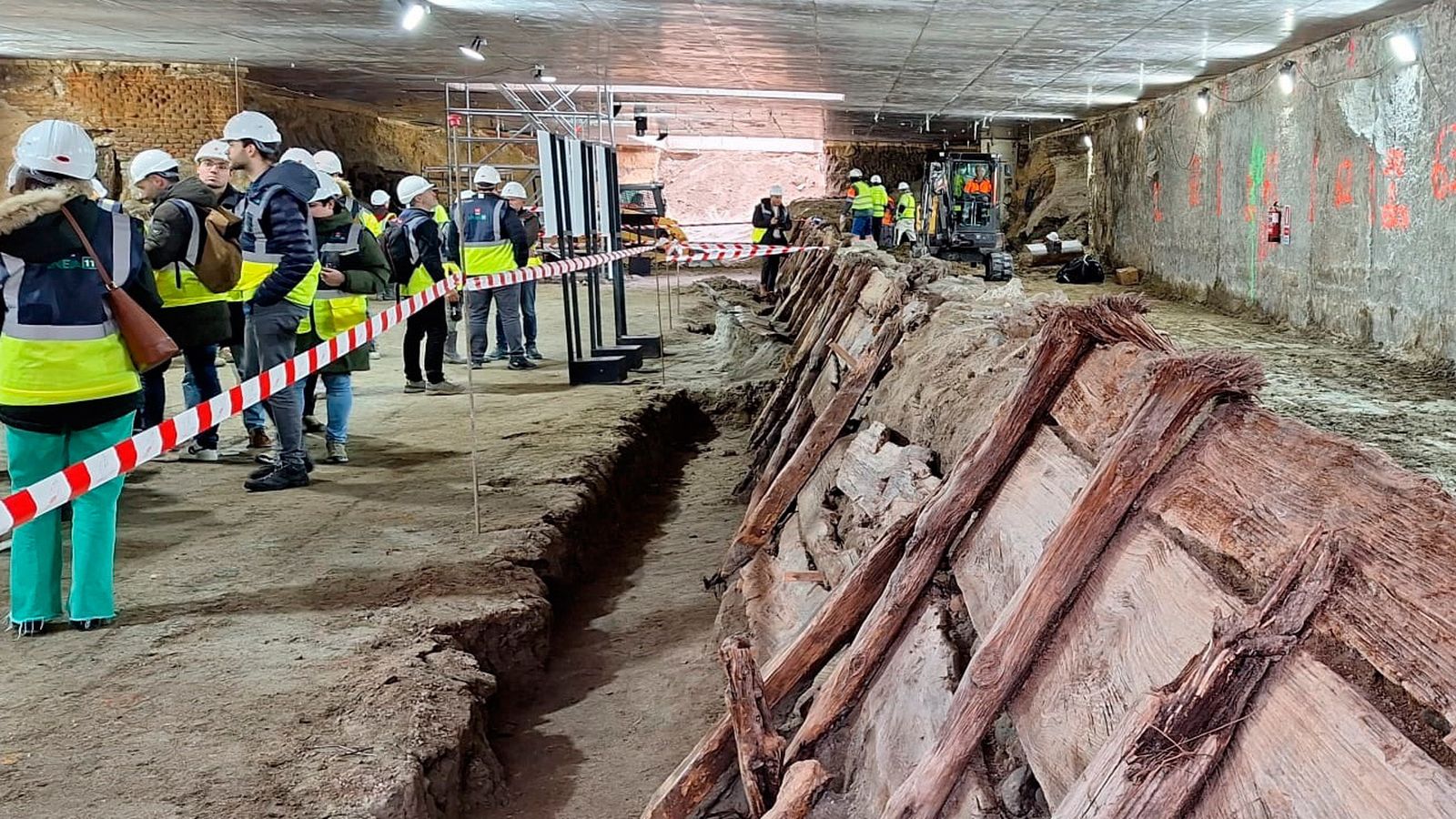 Las obras de la línea 11 de Metro avanzan a buen ritmo