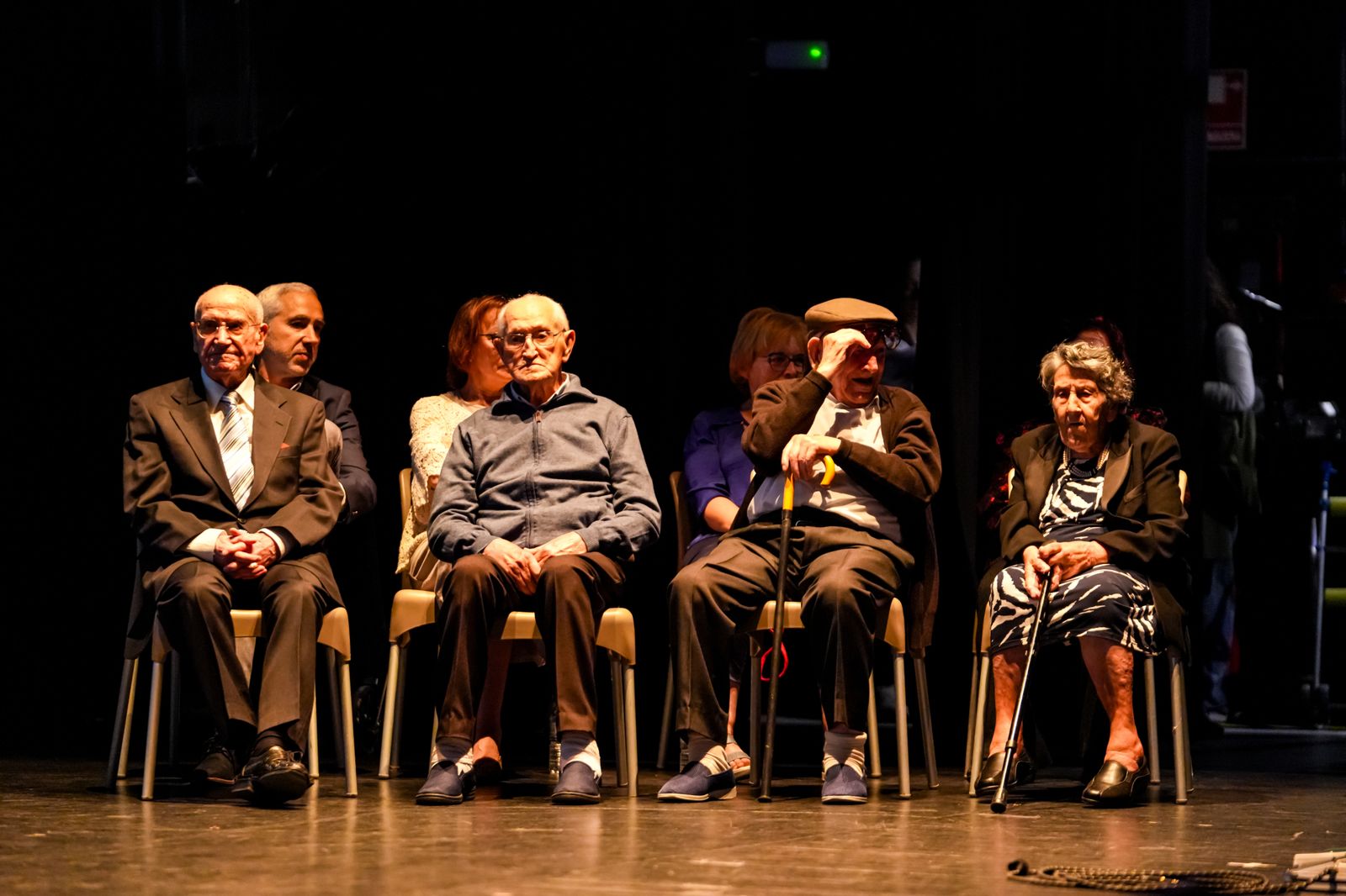 Homenaje en Móstoles a sus vecinos centenarios