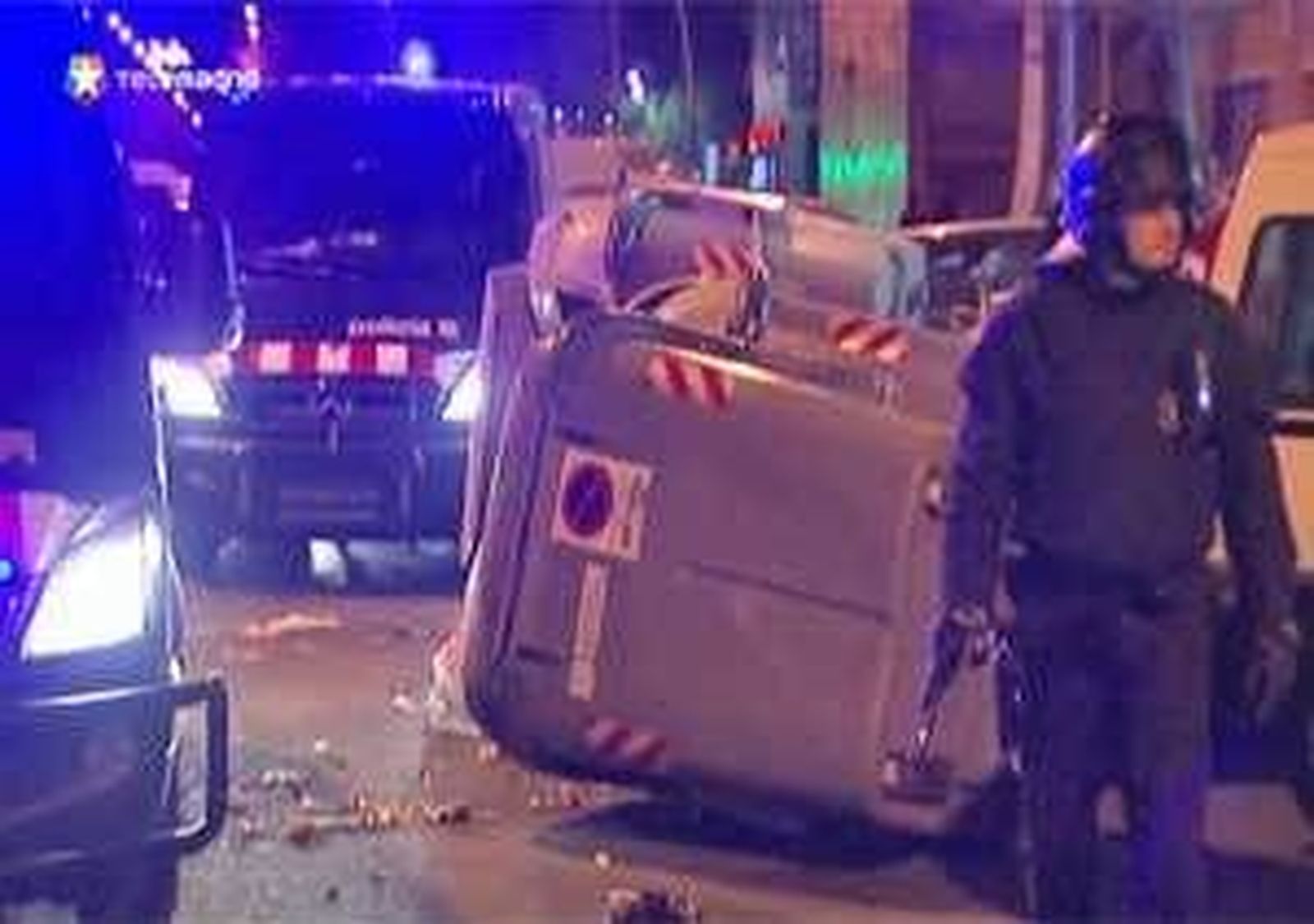 Incidentes y cuatro detenidos por el asesinato de un senegalés en Barcelona