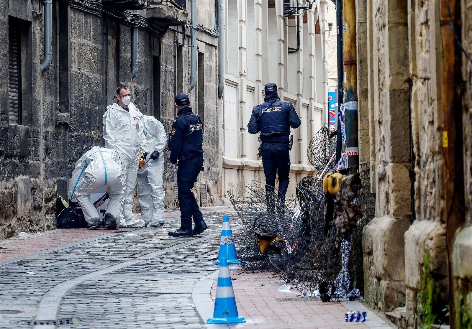 El detenido por el incendio mortal de Miranda de Ebro no confiesa y podría pasar ante el juez el sábado