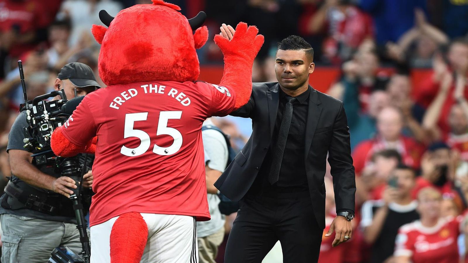 Casemiro, el nuevo ídolo de Old Traford