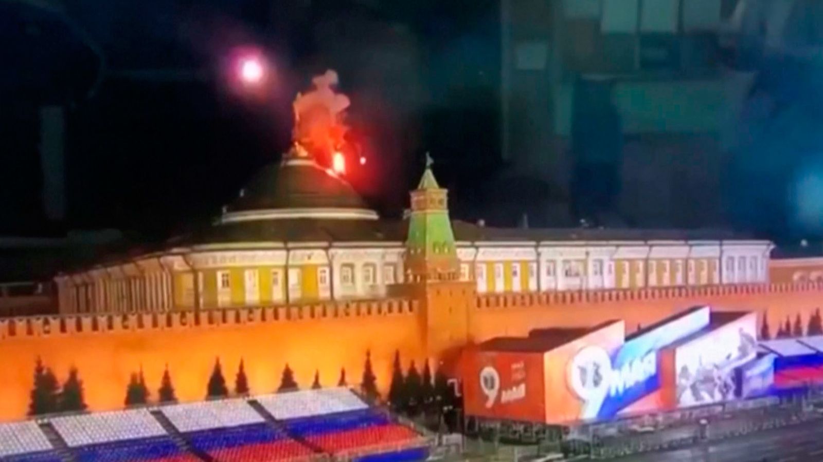 Ataque con drones al Kremlin