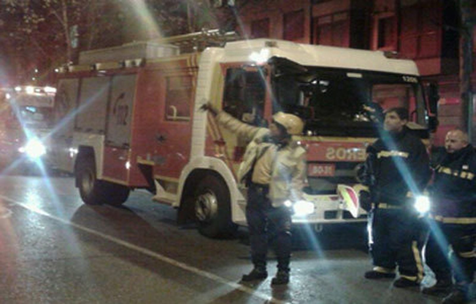 Emergencias Madrid en la calle Melilla