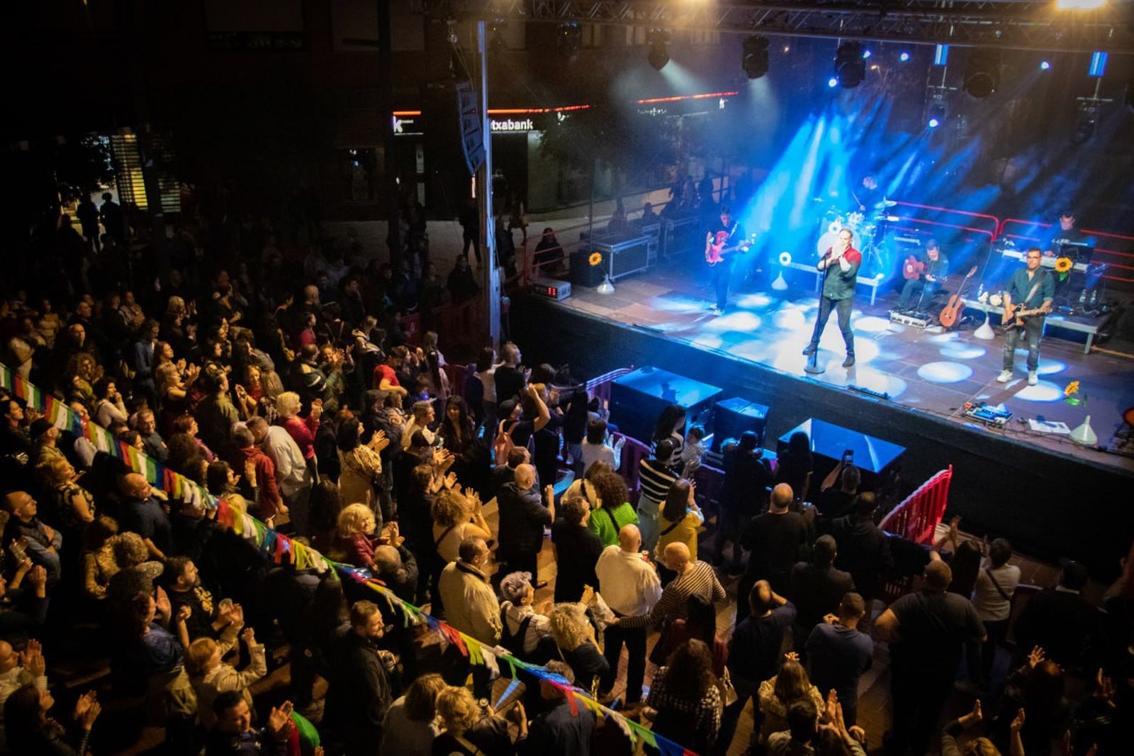 Actuación musical en las fiestas de Alcorcón