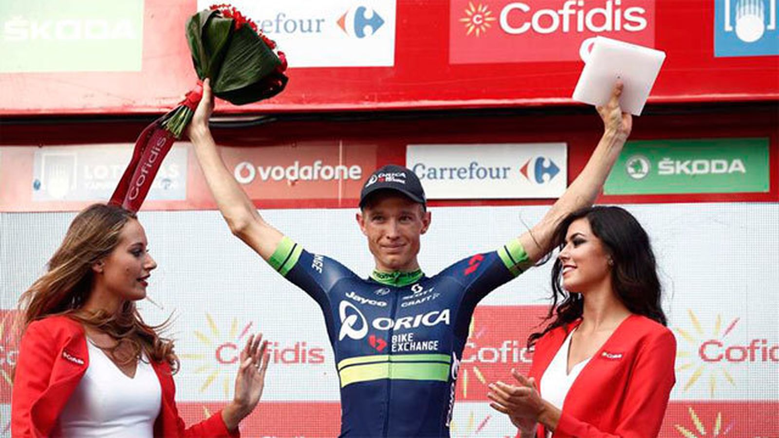 Magnus Cort Nielsen. el ganador de la etapa
