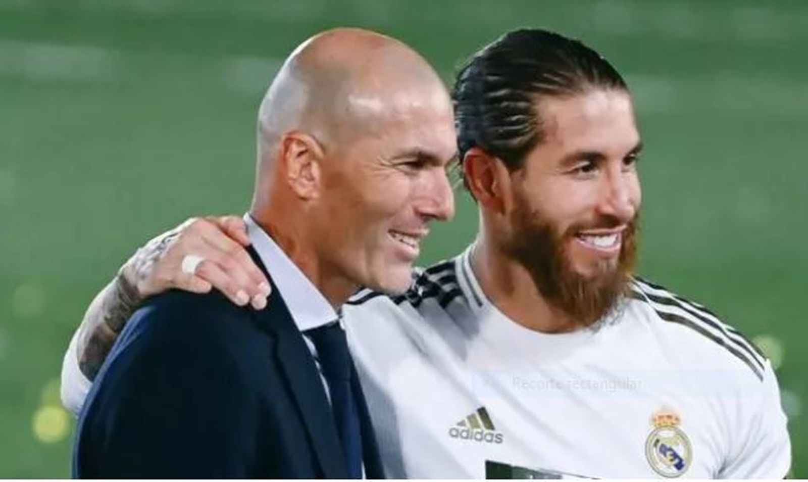 Zidane y Sergio Ramos