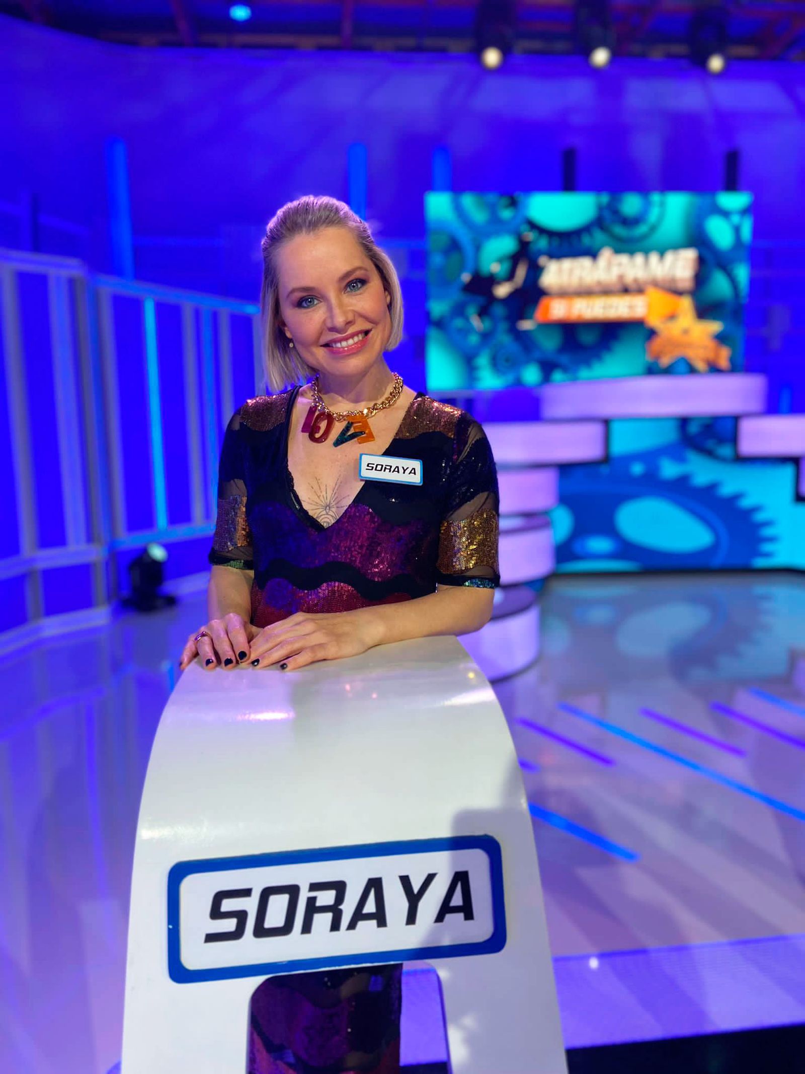 Soraya, cantante y experta de realities. ¡Viene a por todas!