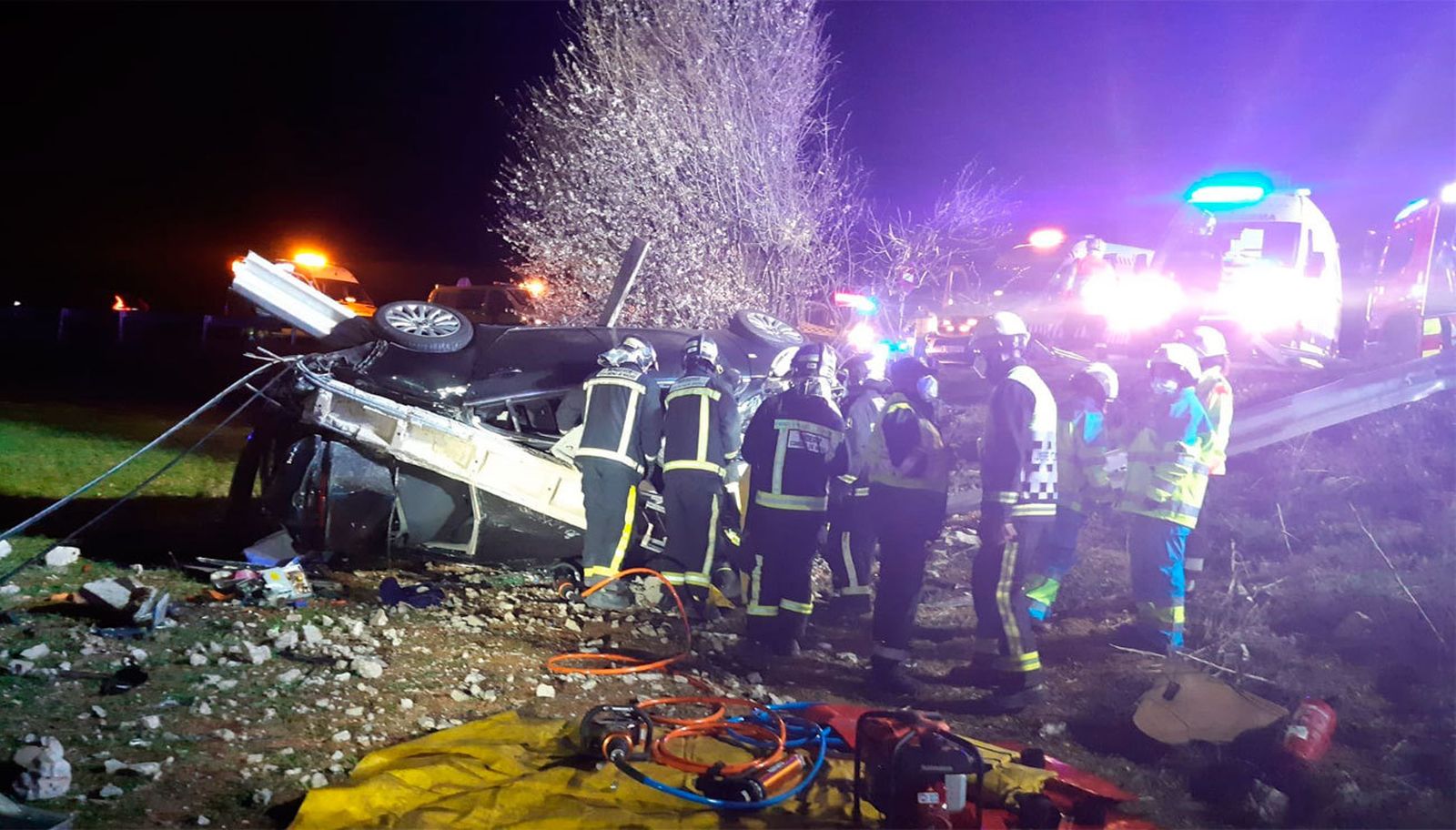 Accidente en Pozuelo del Rey