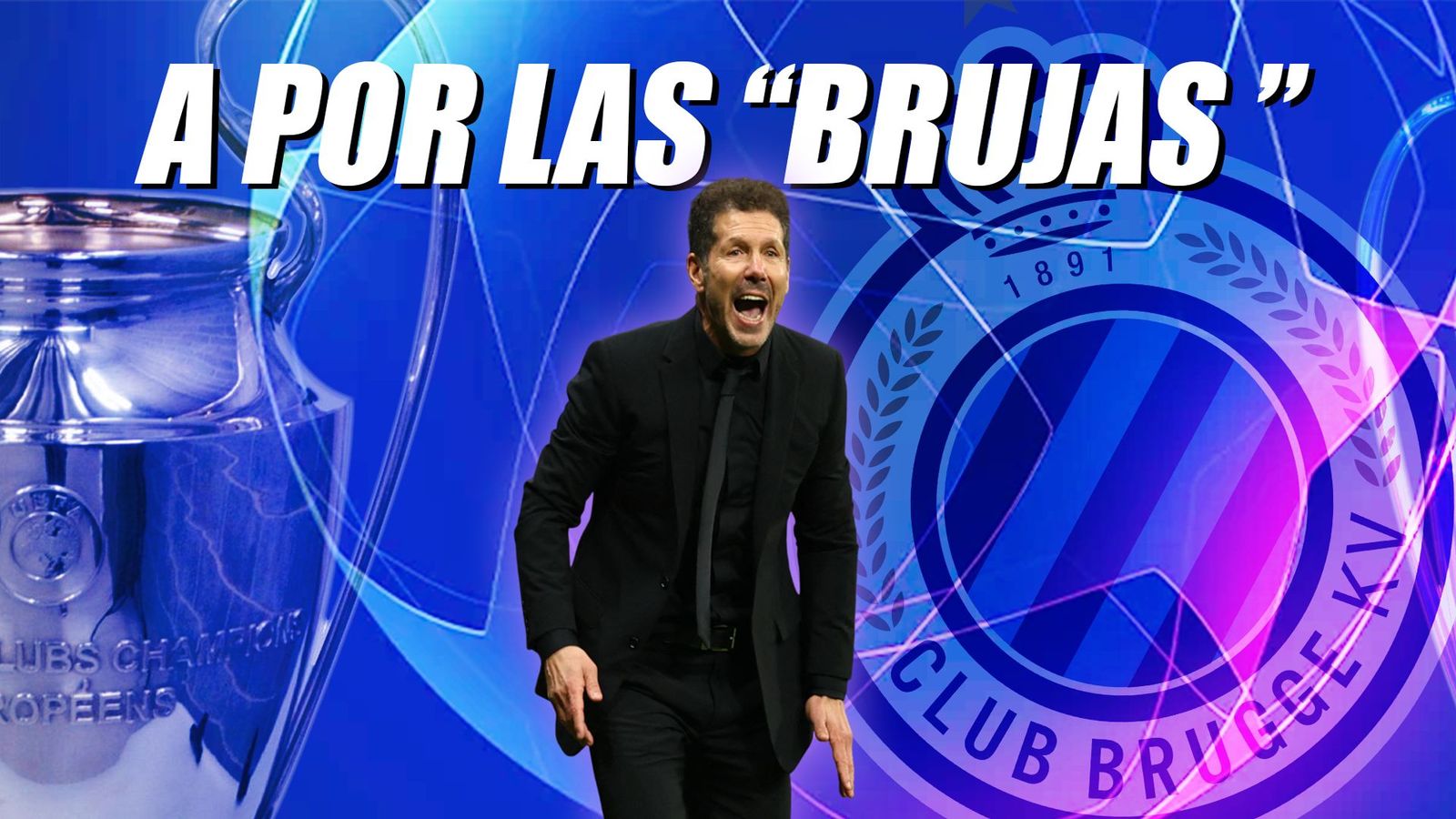 El Atlético de Madrid se cruzará a un Brujas de mal recuerdo