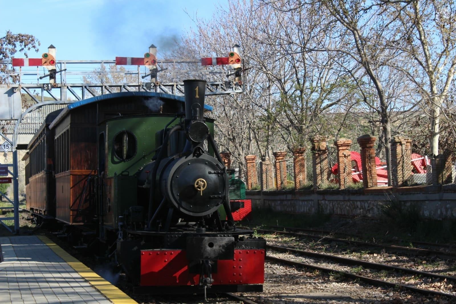 Tren de vapor de Arganda