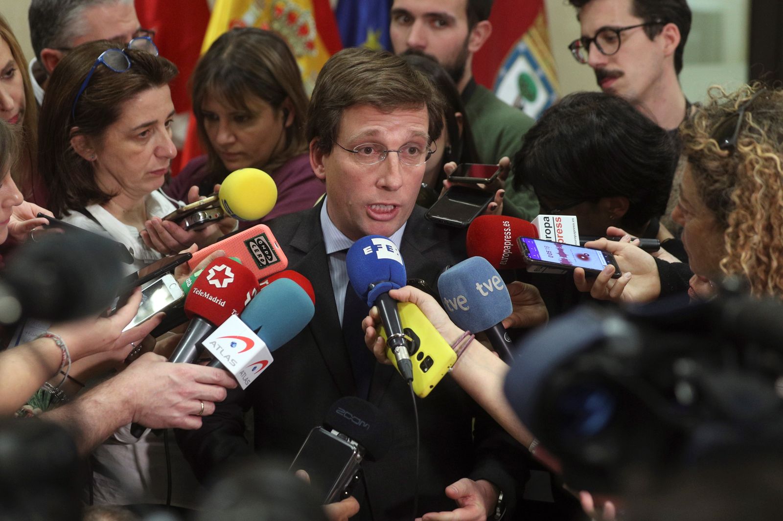 El alcalde de Madrid, José Luis Martínez-Almeida