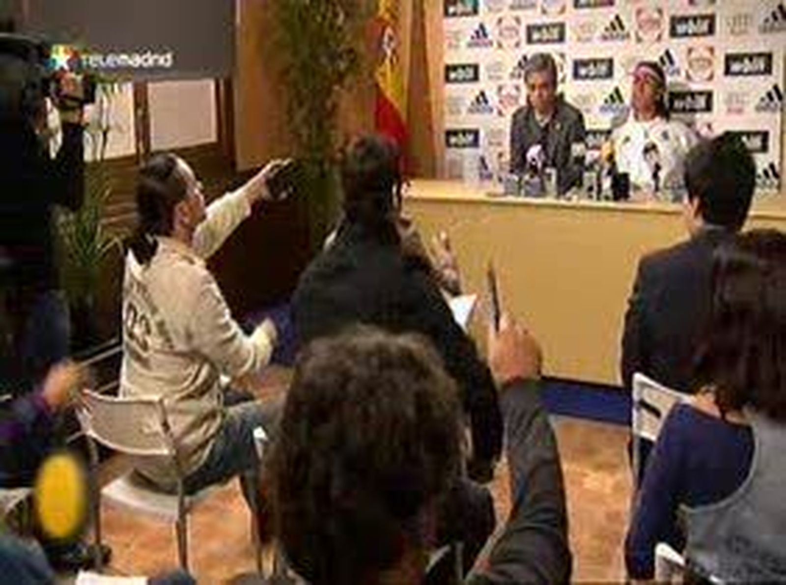 Sergio Ramos, traductor de Mourinho