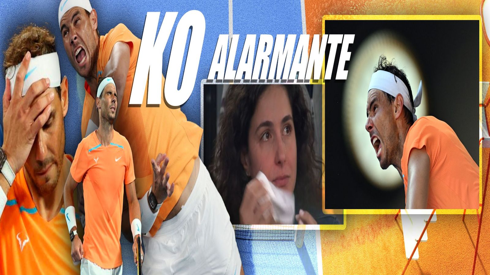 Nadal, ko en Australia