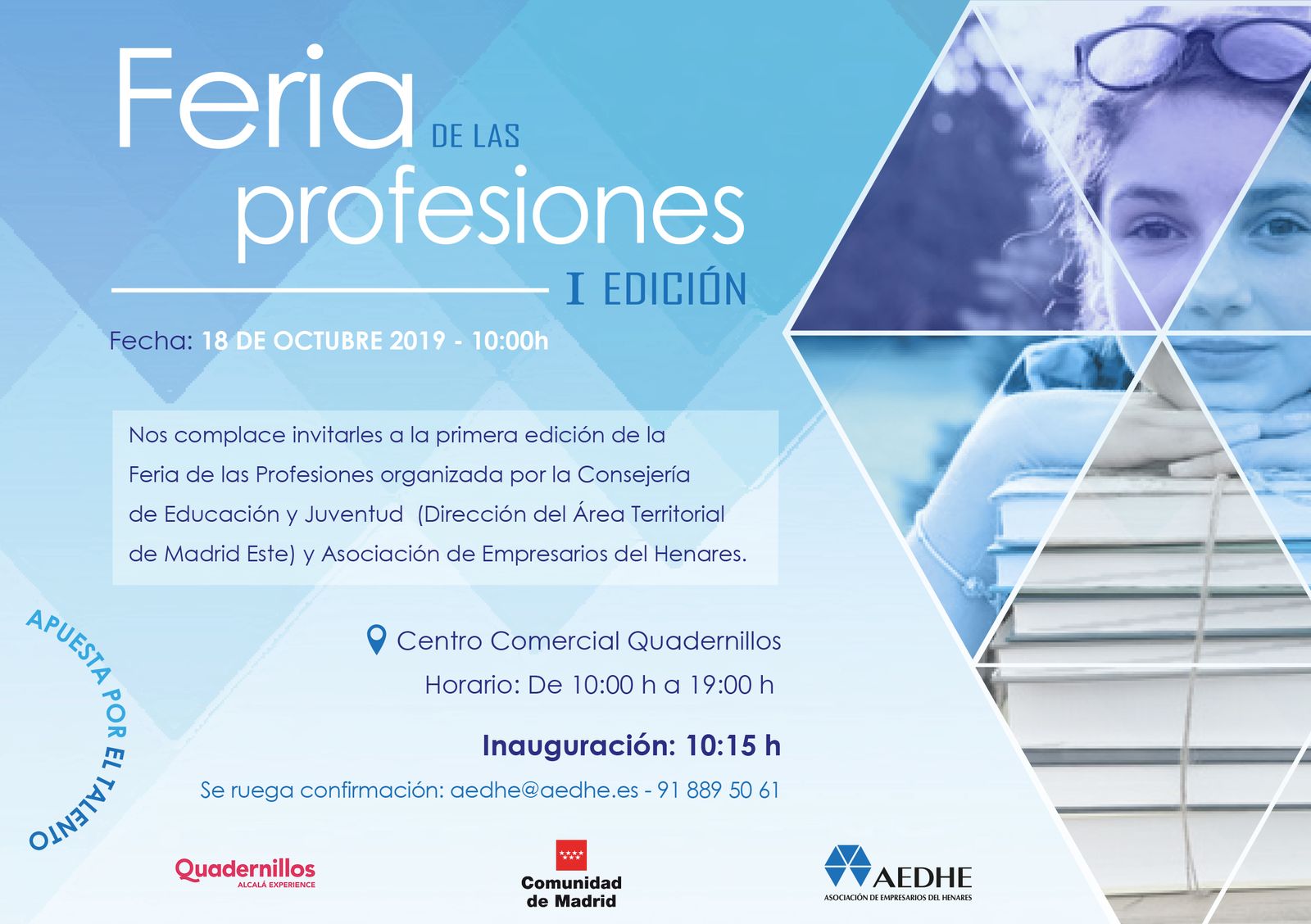 La Feria de Profesiones de Alcalá busca crear vocaciones entre los jóvenes