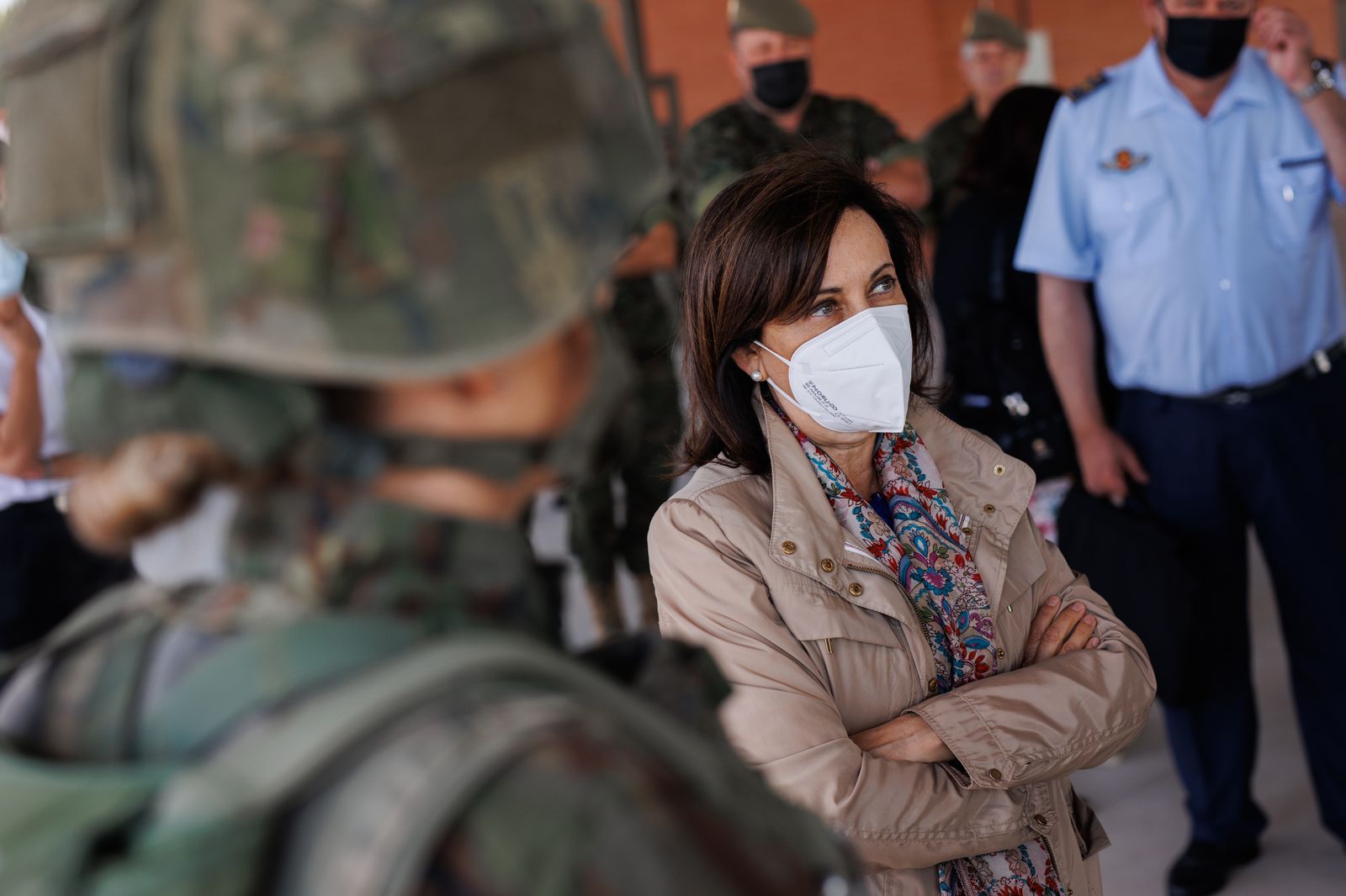 La ministra de Defensa, Margarita Robles