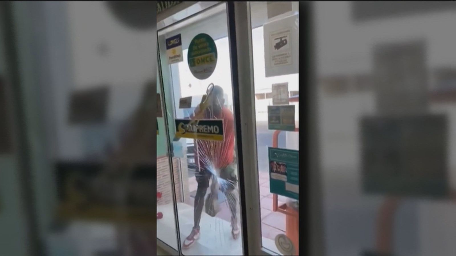 Brutal acoso a pedradas a una mujer en Almería