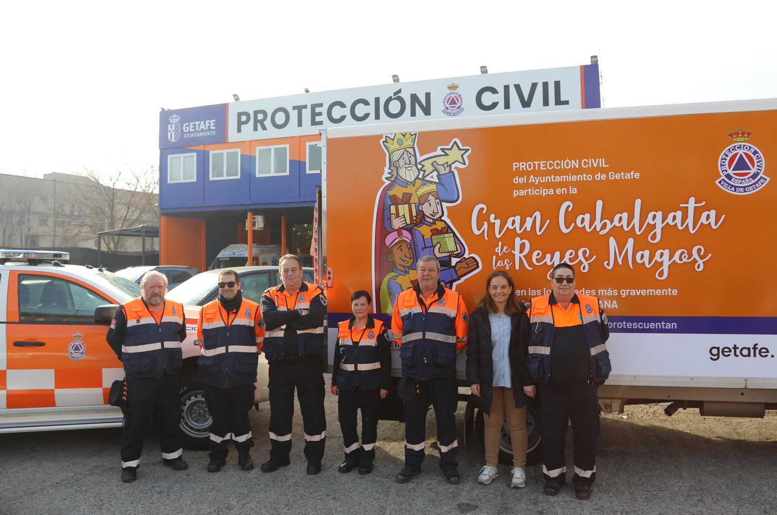 Getafe lleva juguetes a Valencia