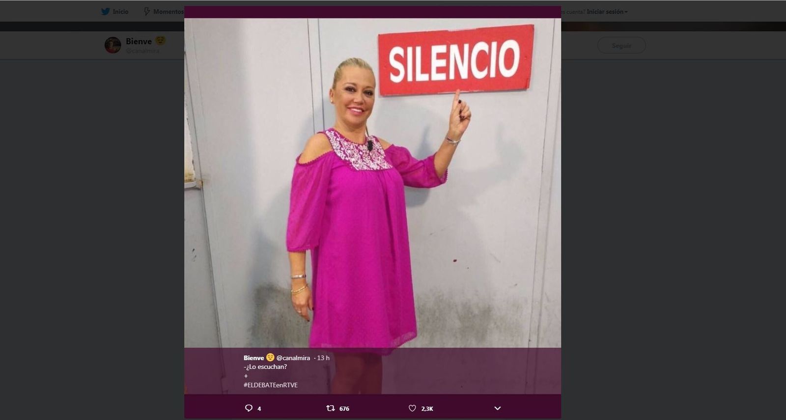 La frase del debate