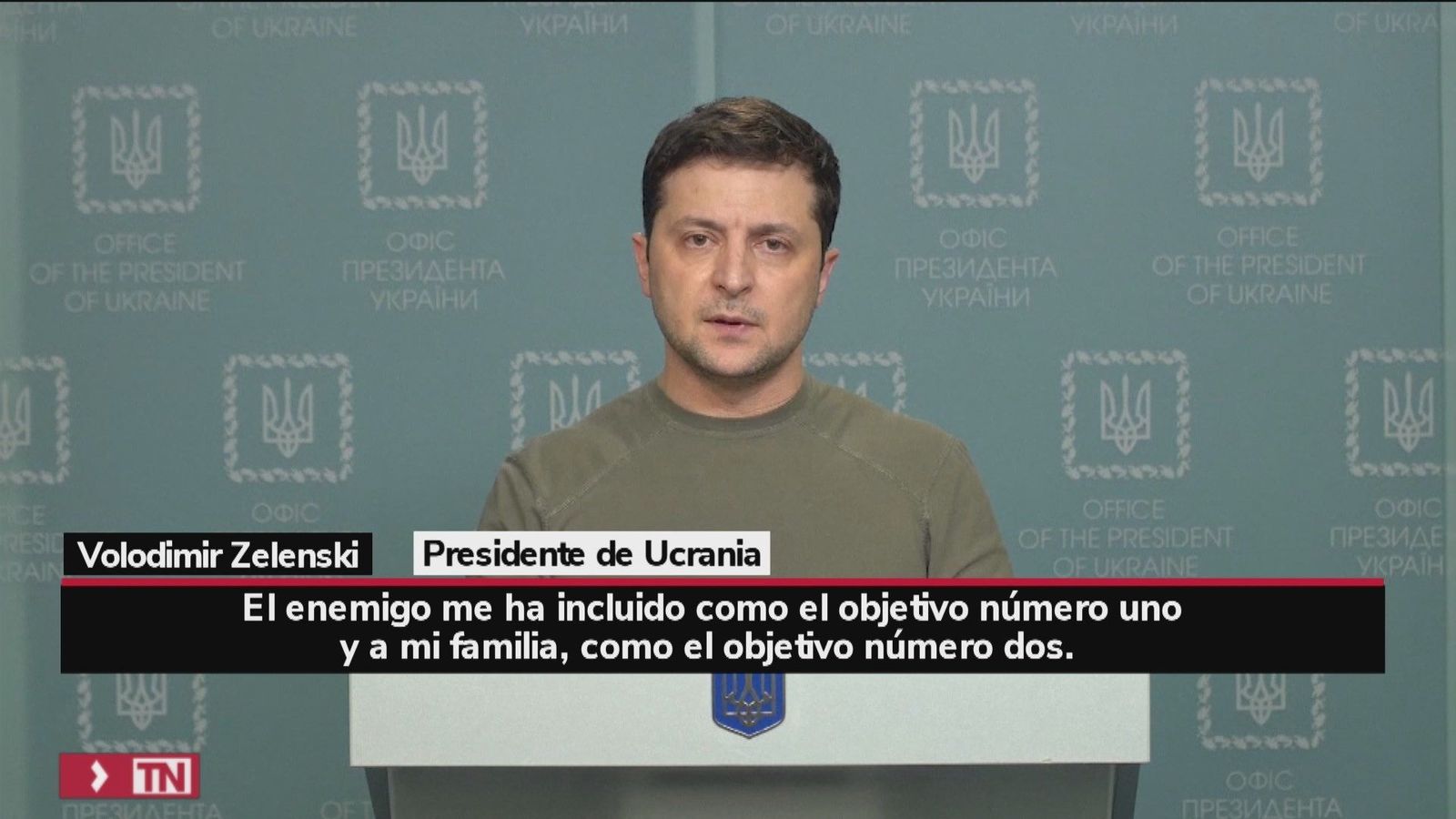 ¿Dónde está el presidente de Ucrania, Volodimir Zelensky?
