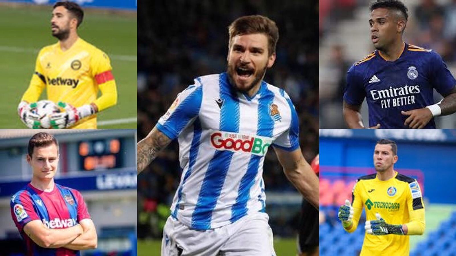 Portu, De Frutos, Pacheco, Soria y Mariano