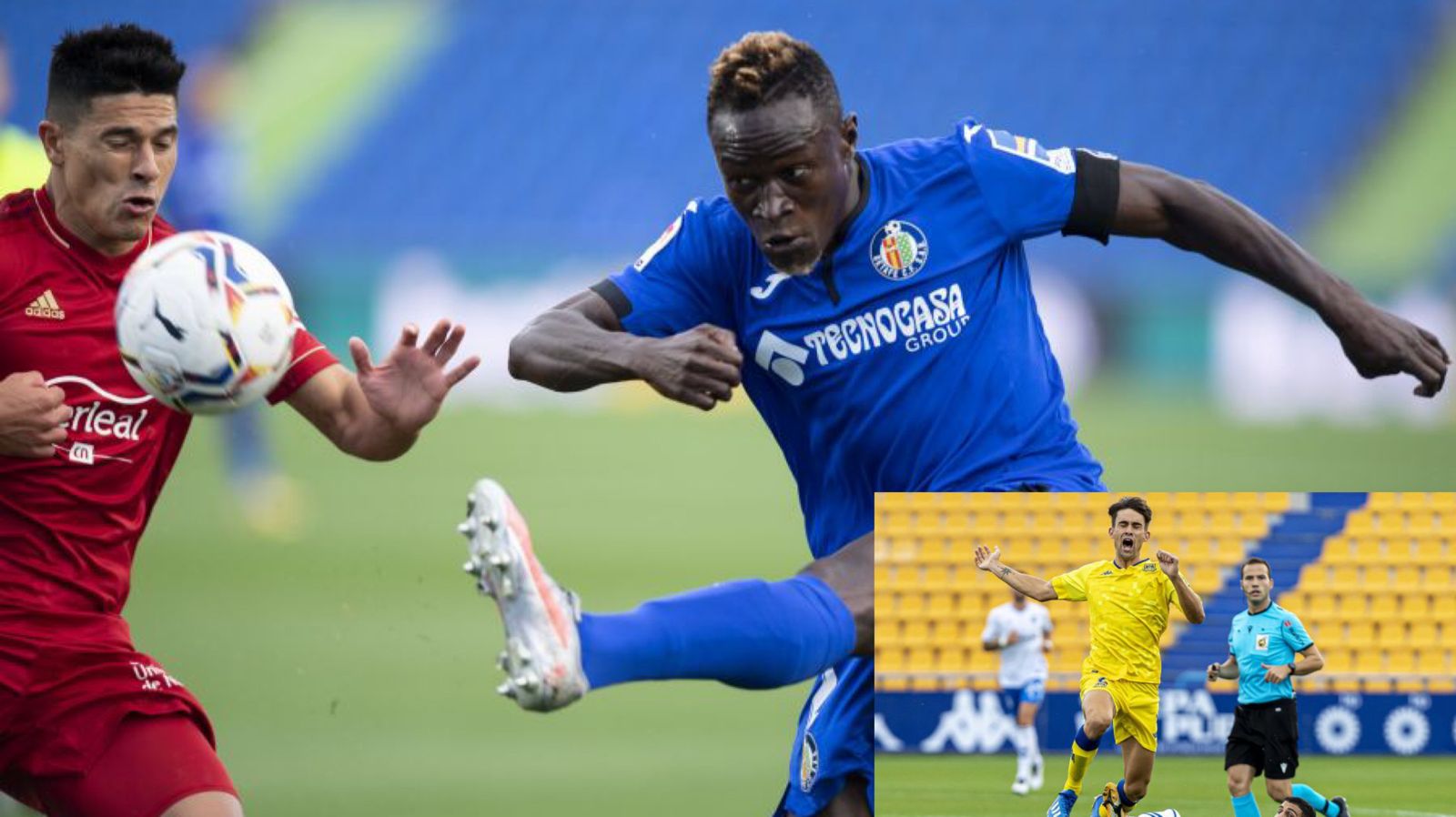 Getafe-Osasuna y Alcorcón-Tenerife