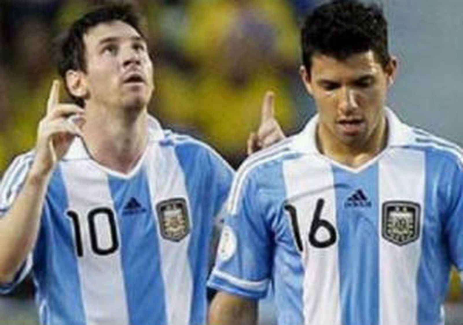 Messi y Agüero