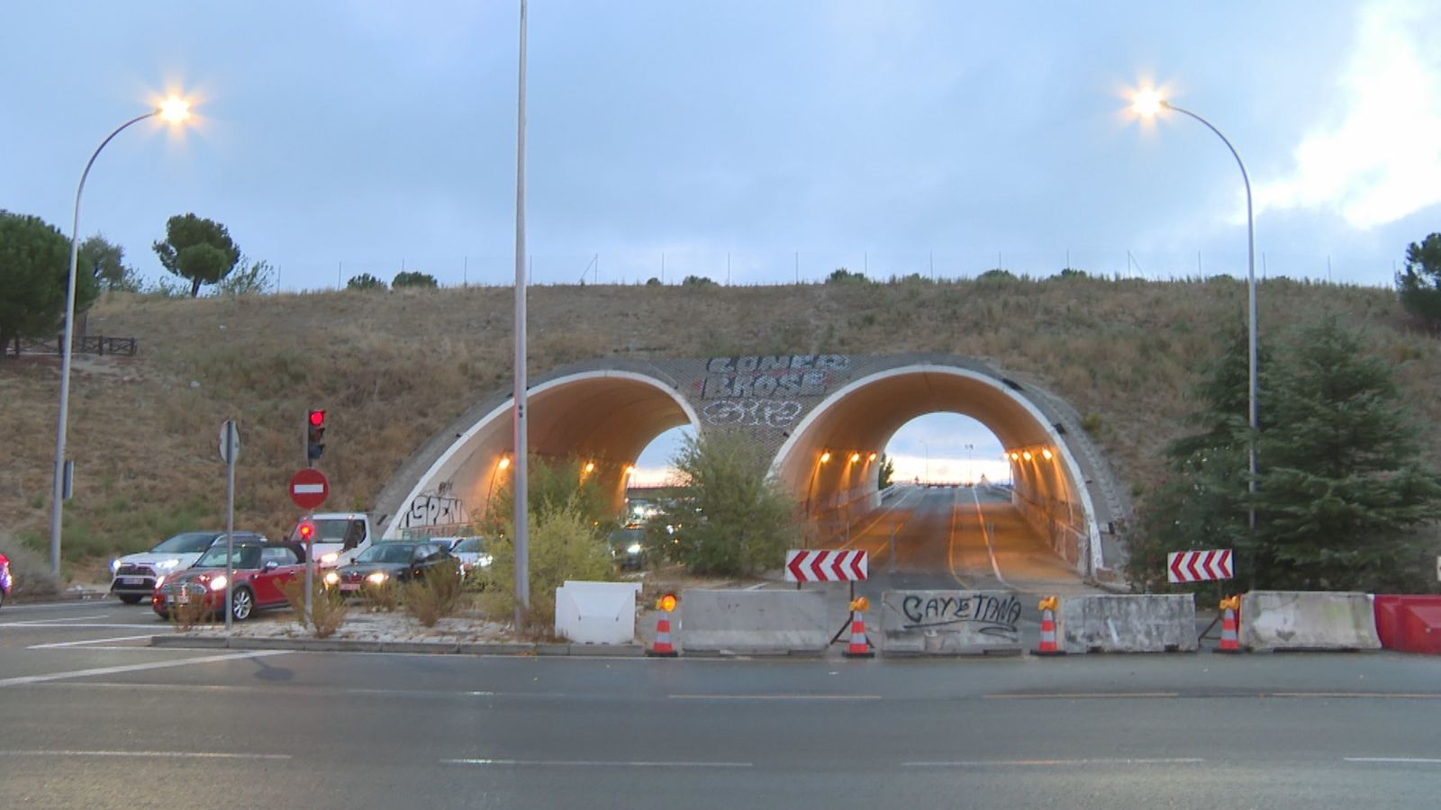 Cortes de tráfico en la M-40 desde el sábado por las obras del acceso desde Sanchinarro