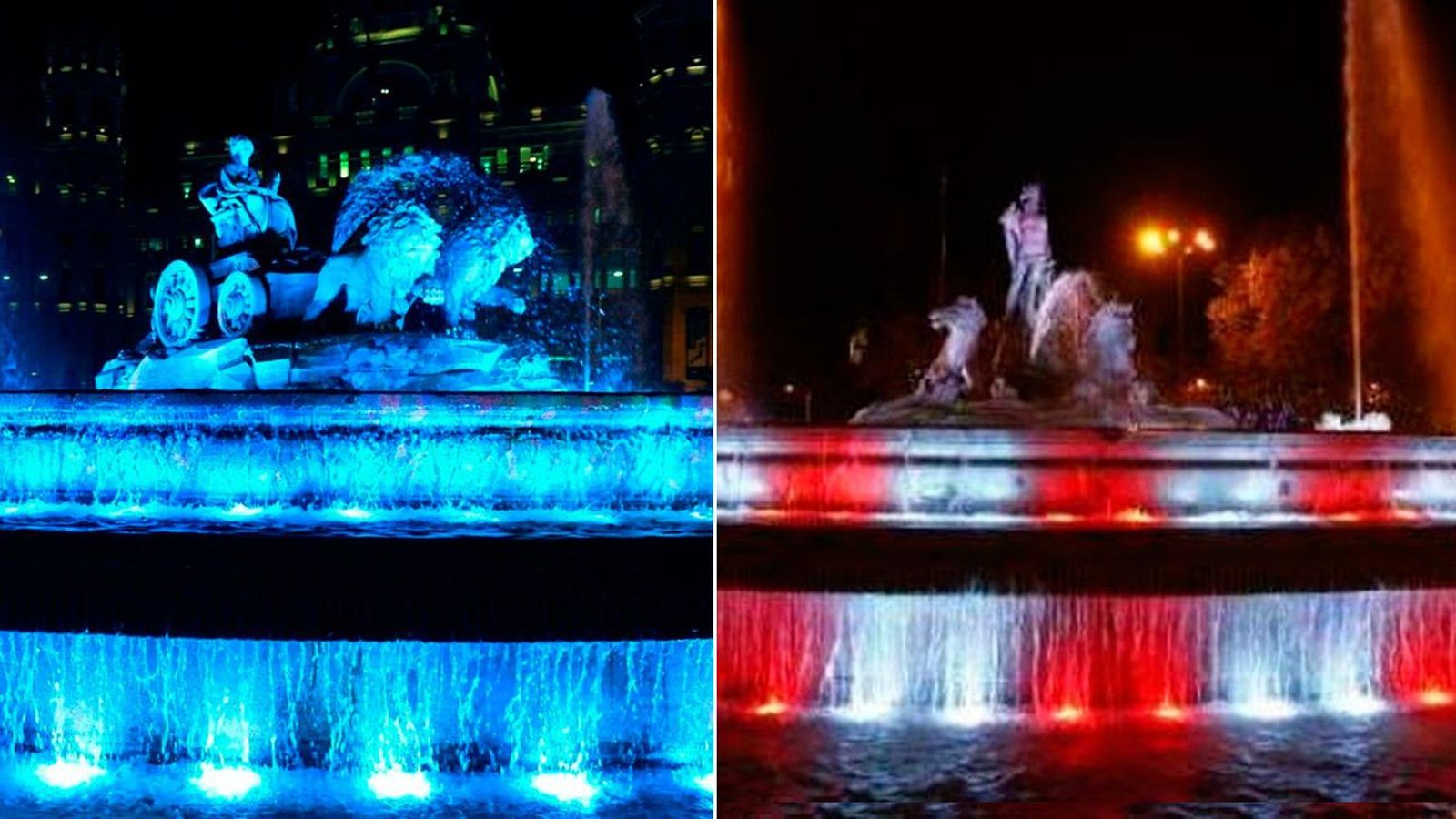 Las fuentes de Neptuno y de Cibeles se blindarán antes de conocer al próximo campeón