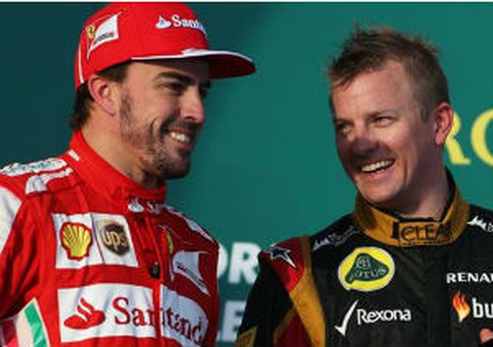 Fernando Alonso y Kimi Raikkonen