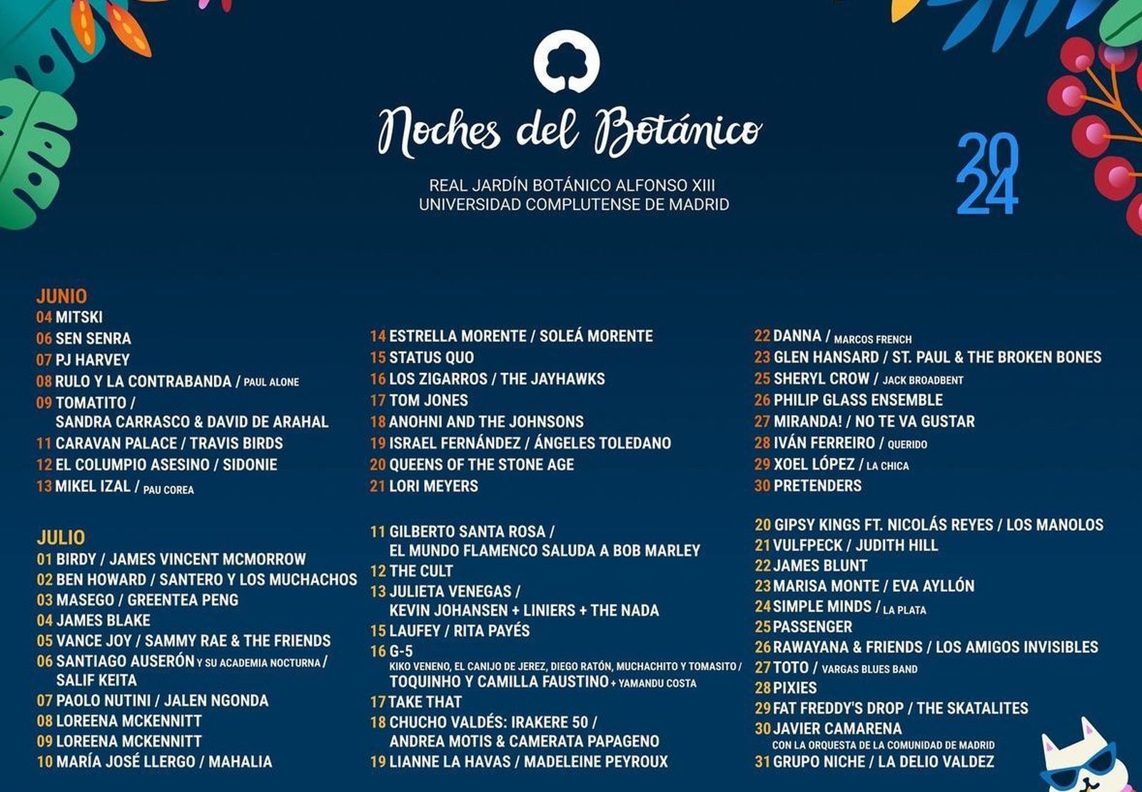Festival Noches del Botánico