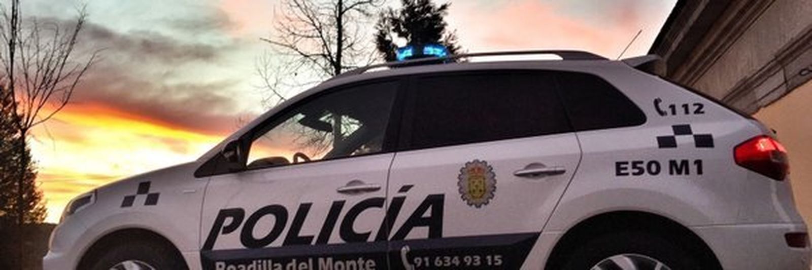 Vehíulo de la Policía de Boadilla del Monte