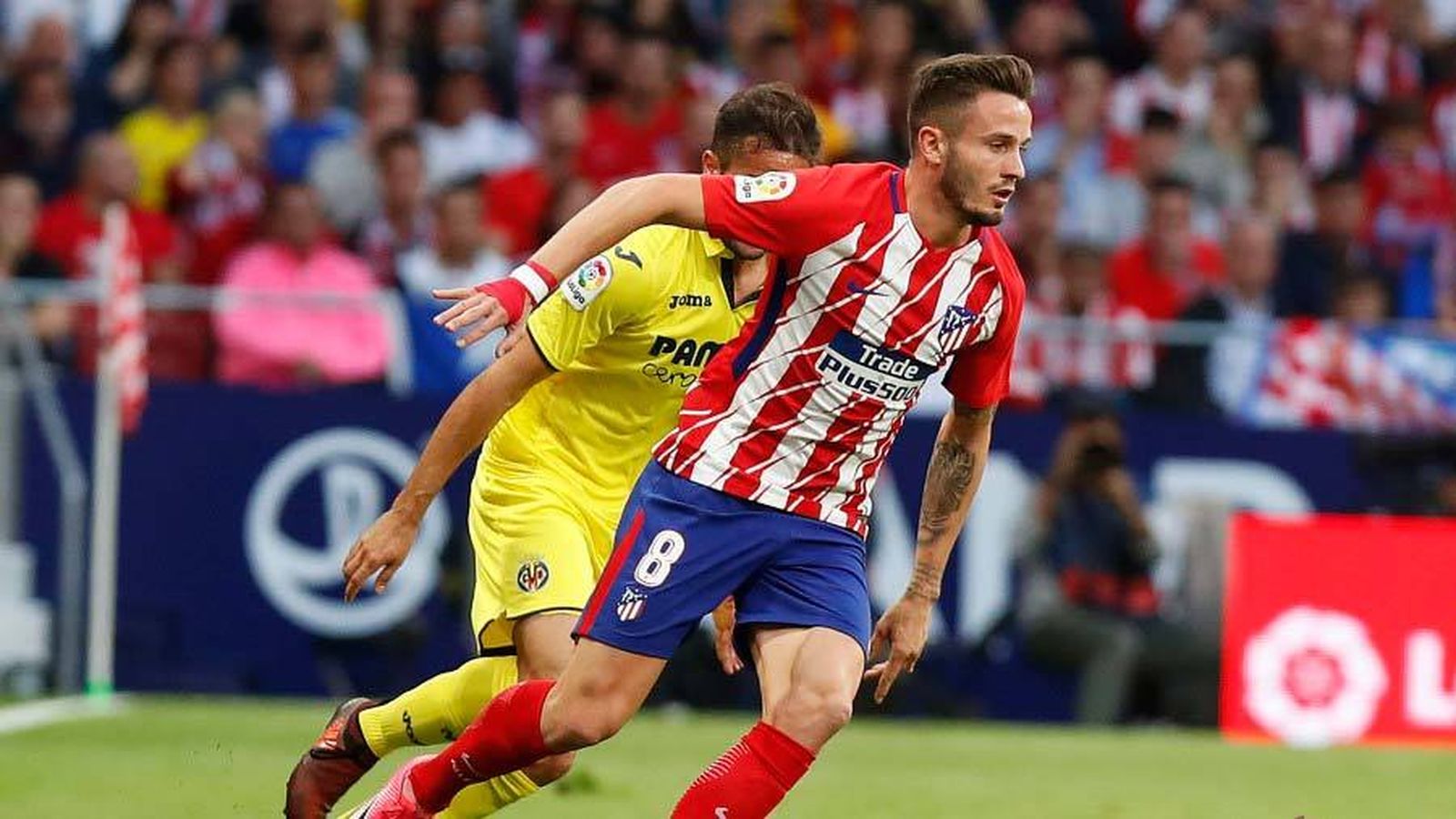 Saúl ante el Villarreal