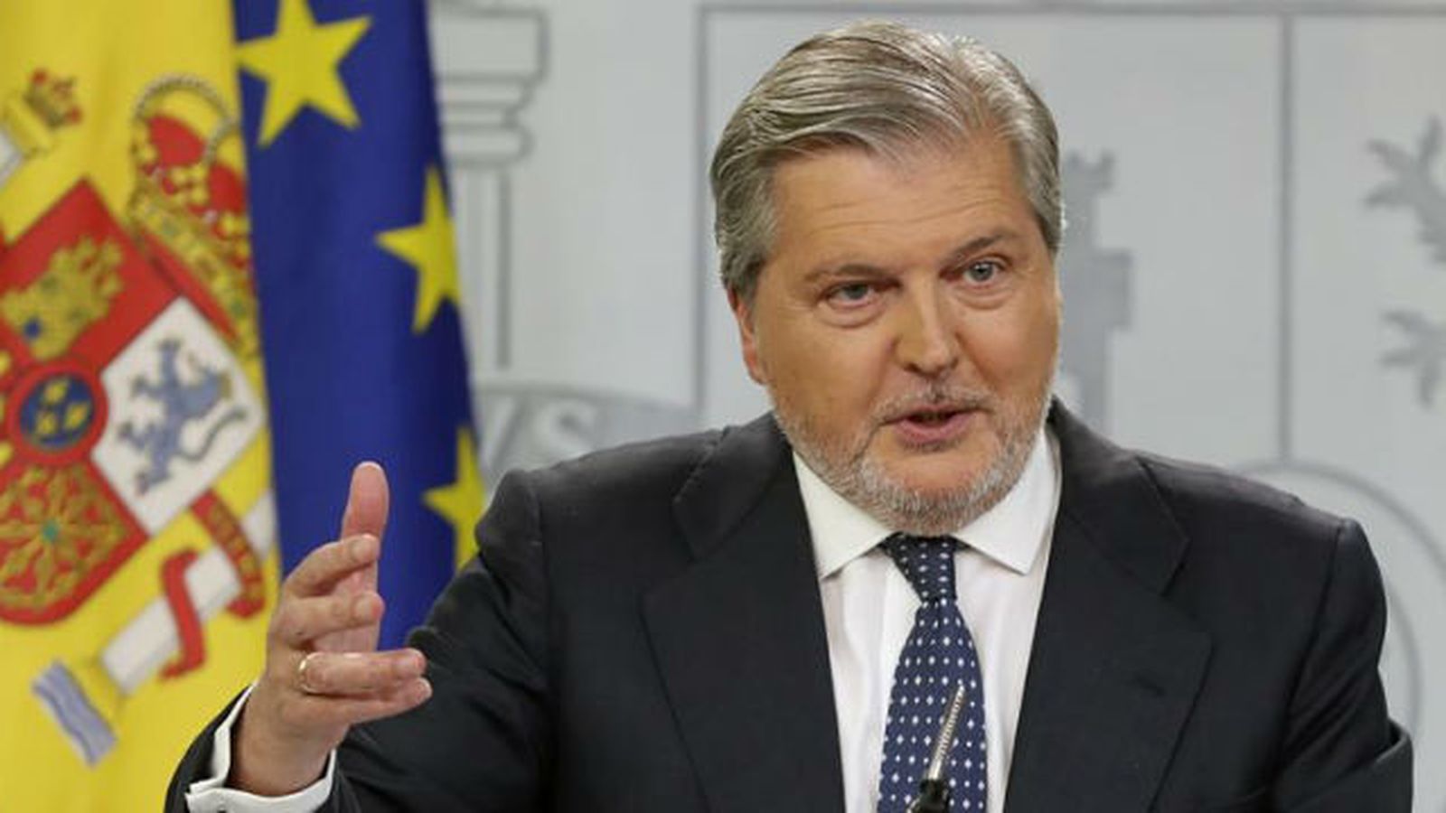 El portavoz del Gobierno, Íñigo Méndez de Vigo