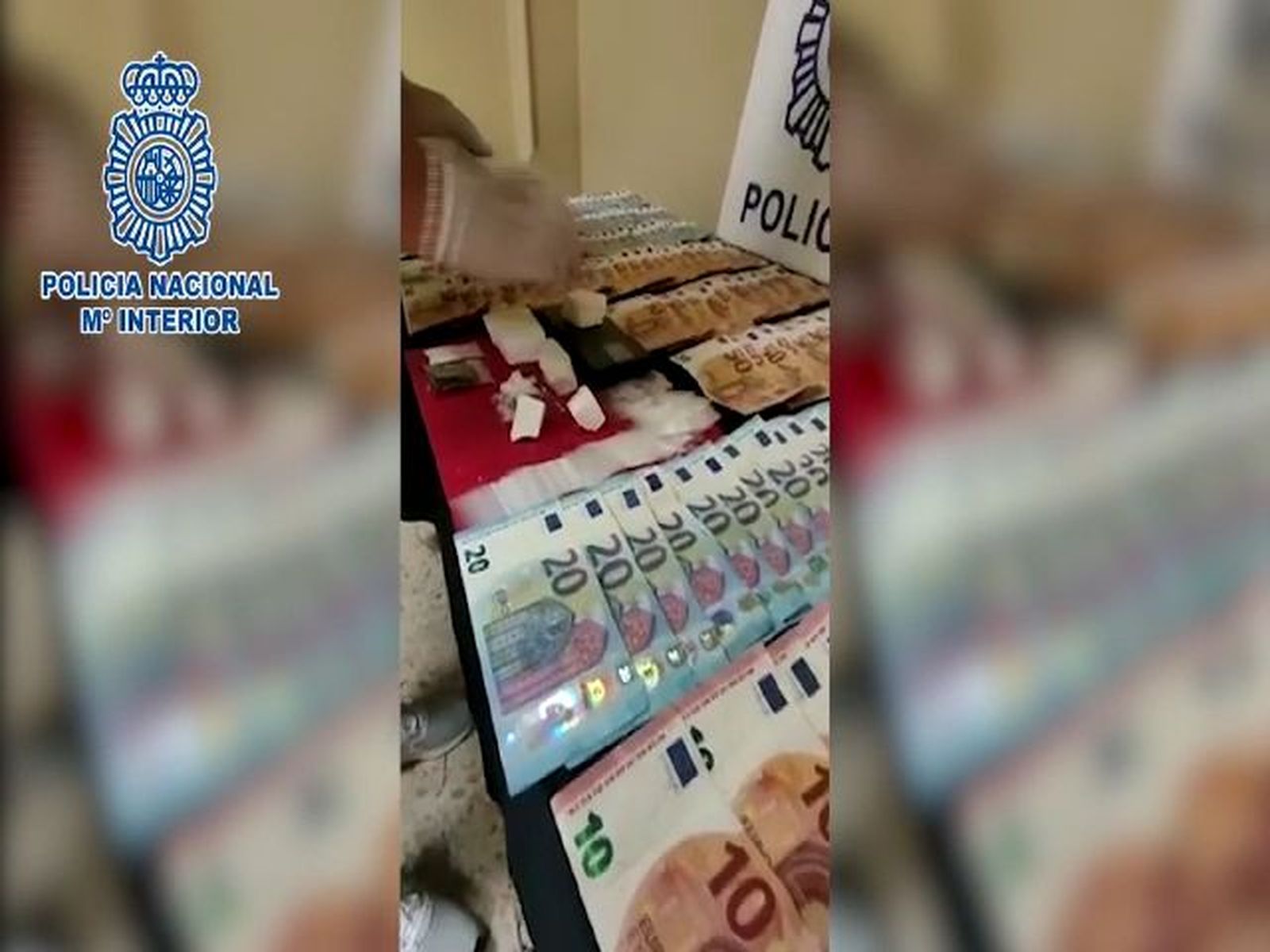 Desmantelan un narcopiso en el distrito de Puente de Vallecas