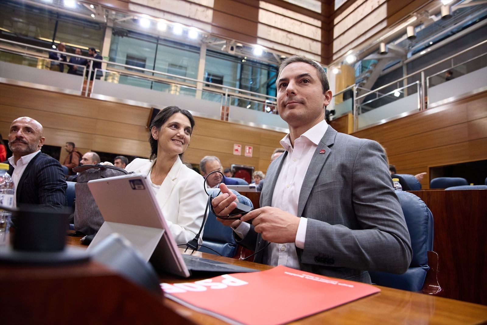 Pilar Sánchez Acera y Juan Lobato