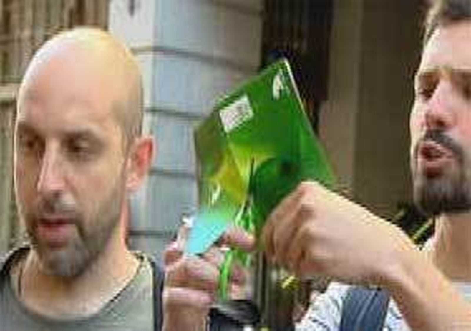 Los "indignados" protestan ante Bankia y piden la dación en pago de las deudas hipotecarias