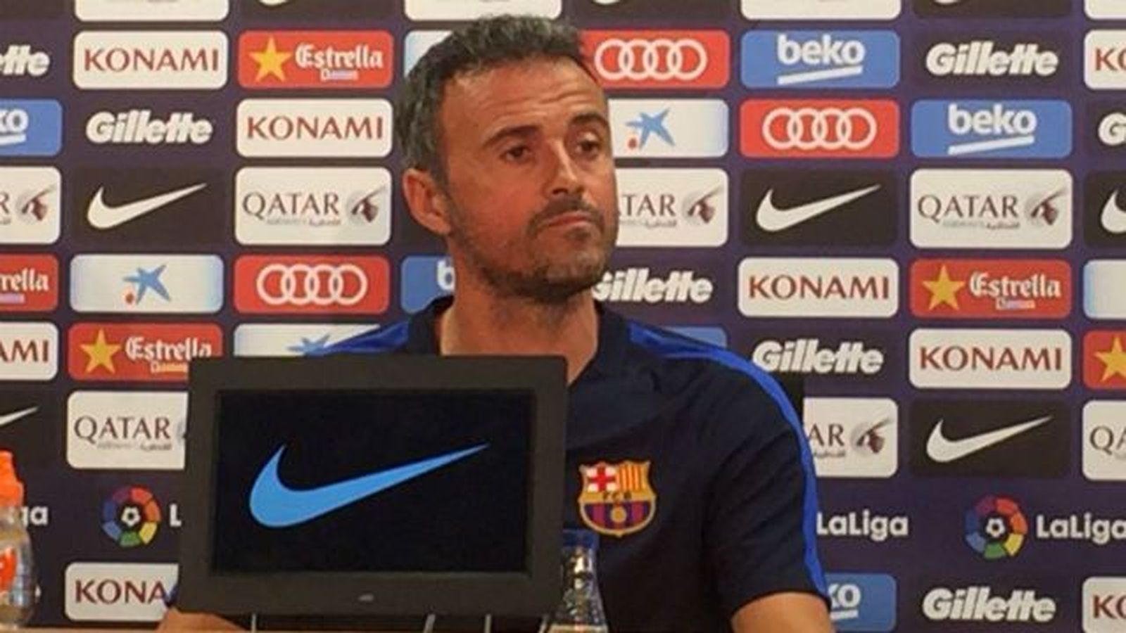 Luis Enrique: "El Atleti es una prueba para demostrar que estamos a un buen nivel"