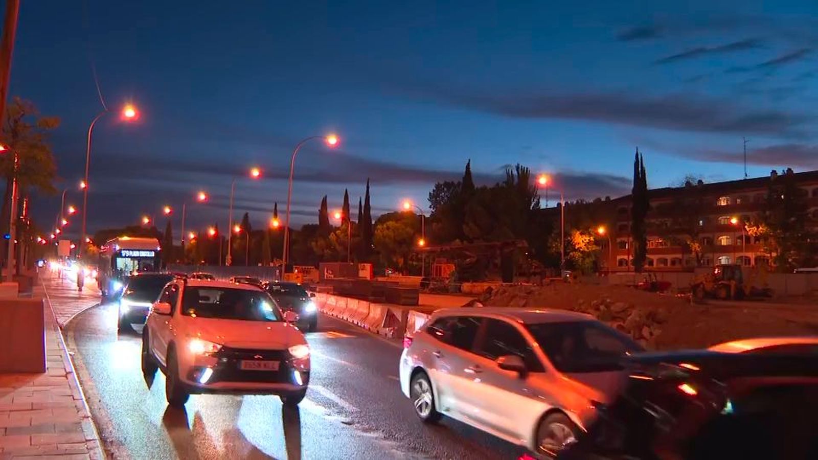 Mañana complicada en Madrid por las grandes obras y la vuelta al cole