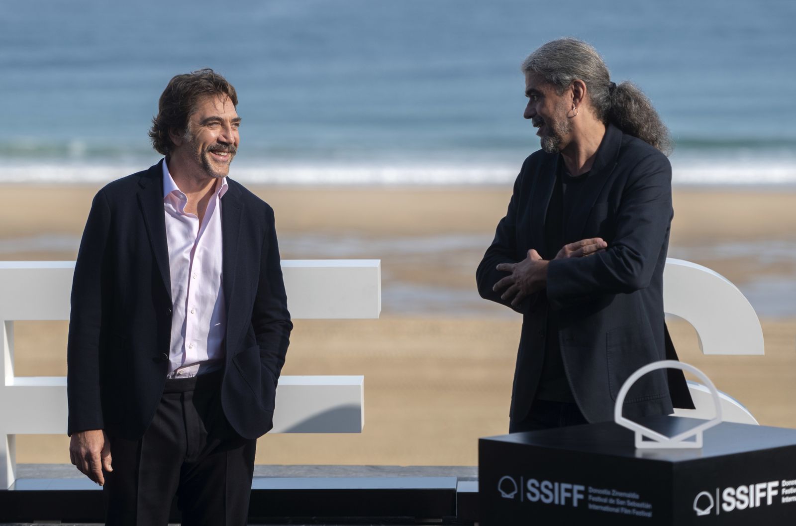 Javier Bardem y Fernando León de Aranoa