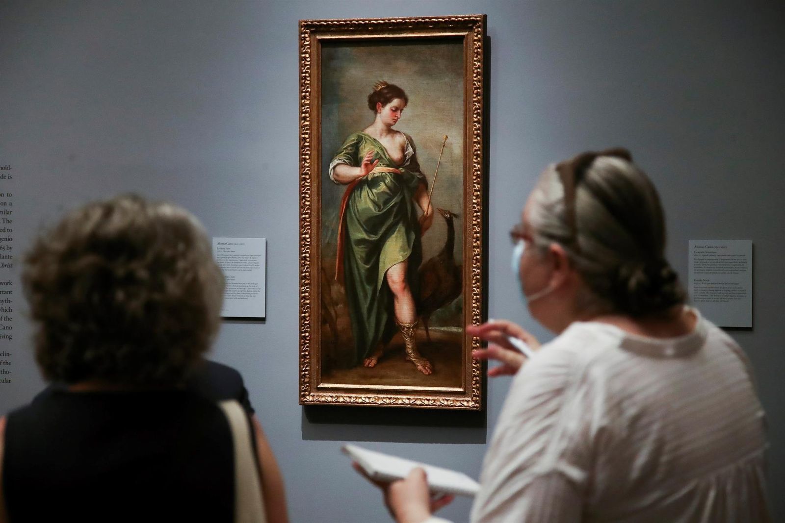 La obra del barroco español "La Diosa Juno", del pintor Alonso Cano