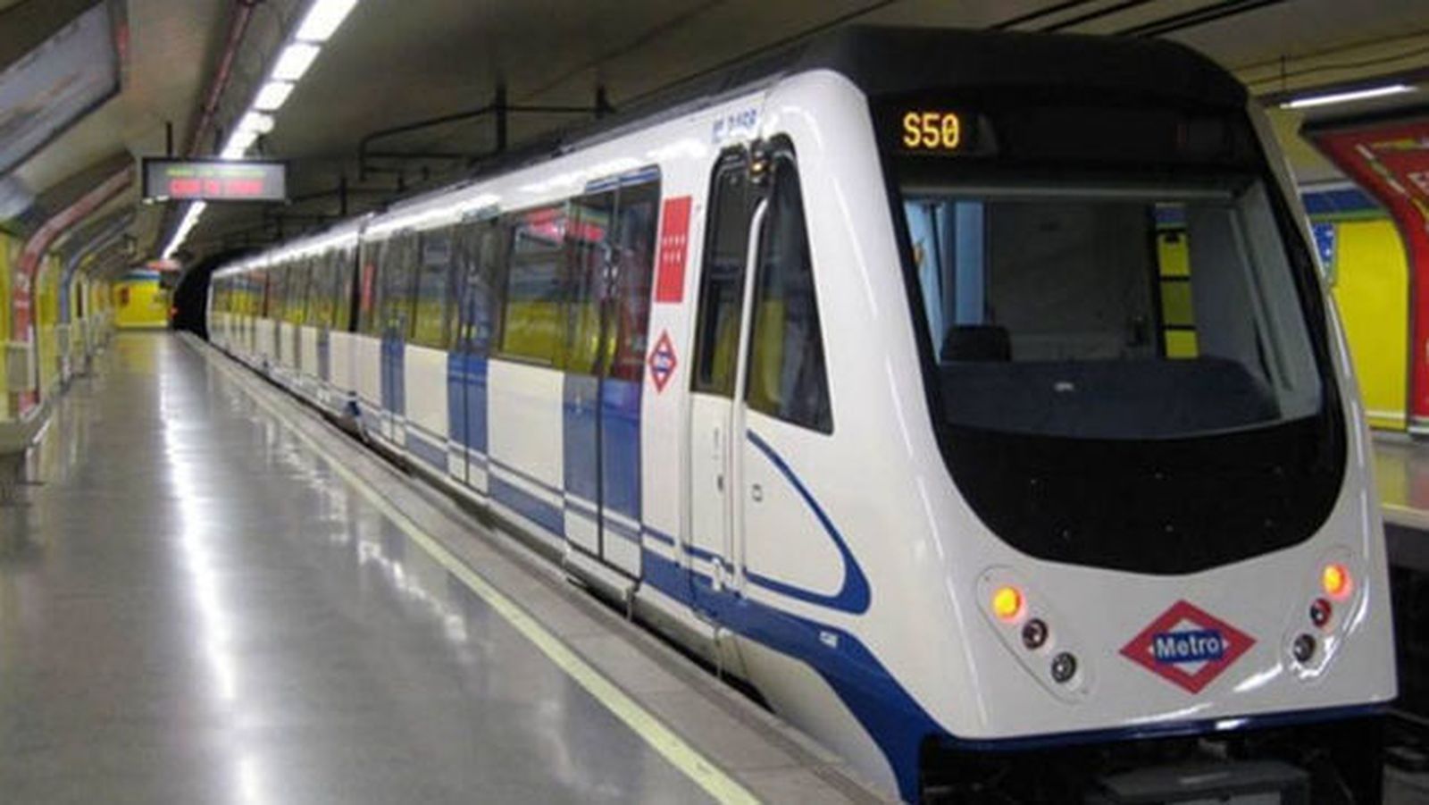 Metro de Madrid.