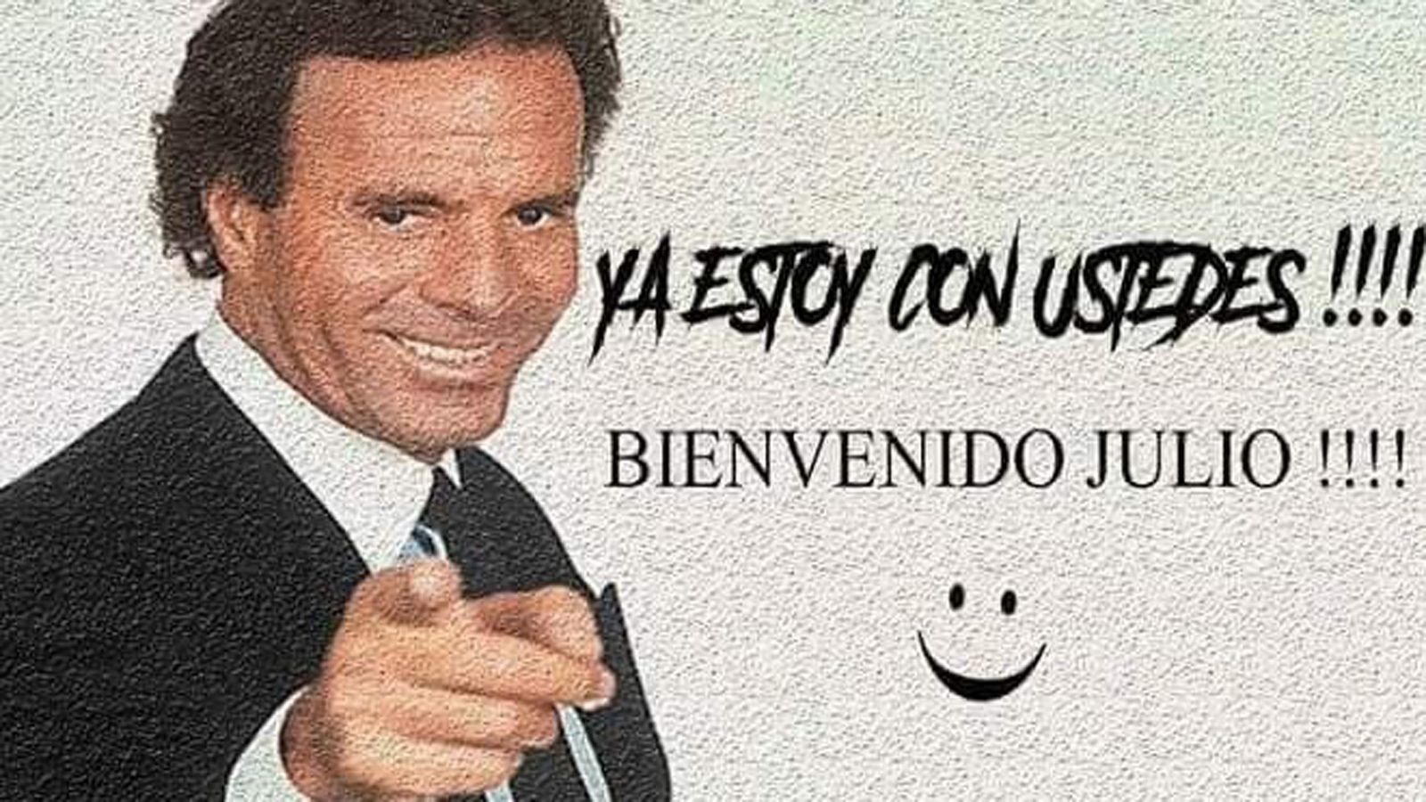 Meme de Julio Iglesias