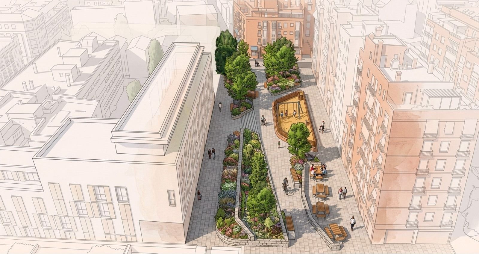 Madrid construirá 165 viviendas y una nueva plaza pública en Tetuán