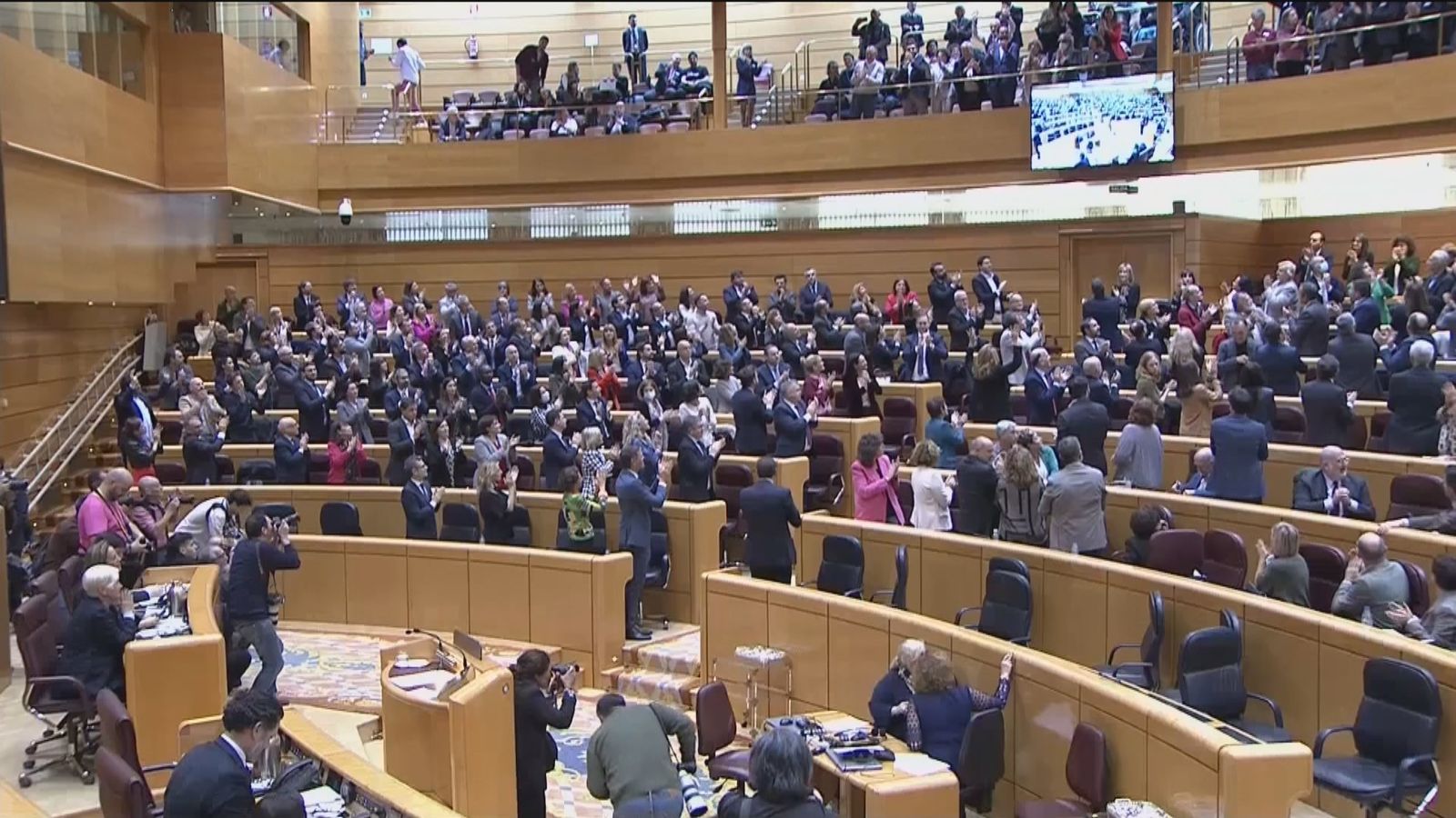 El Congreso aprueba la reforma constitucional que elimina 'disminuidos' y pasa al Senado