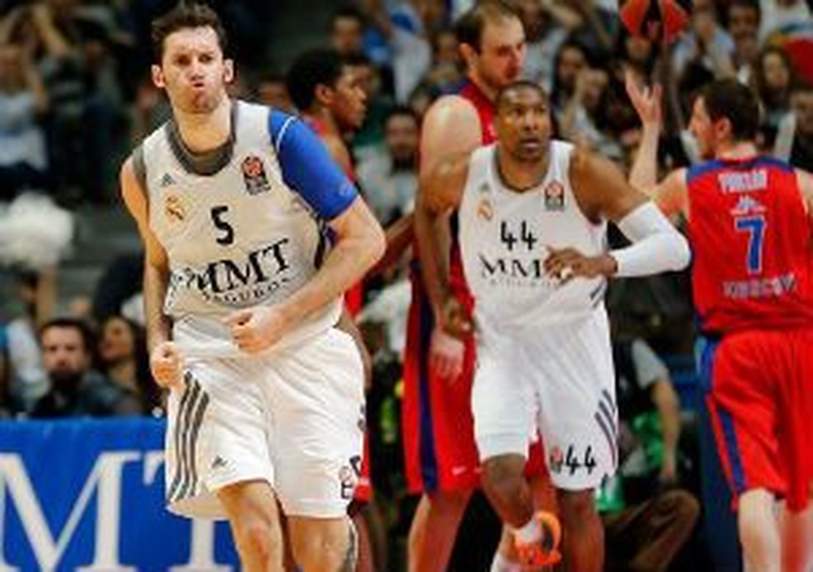 93-79. El Real Madrid doblega al CSKA en una segunda parte magistral