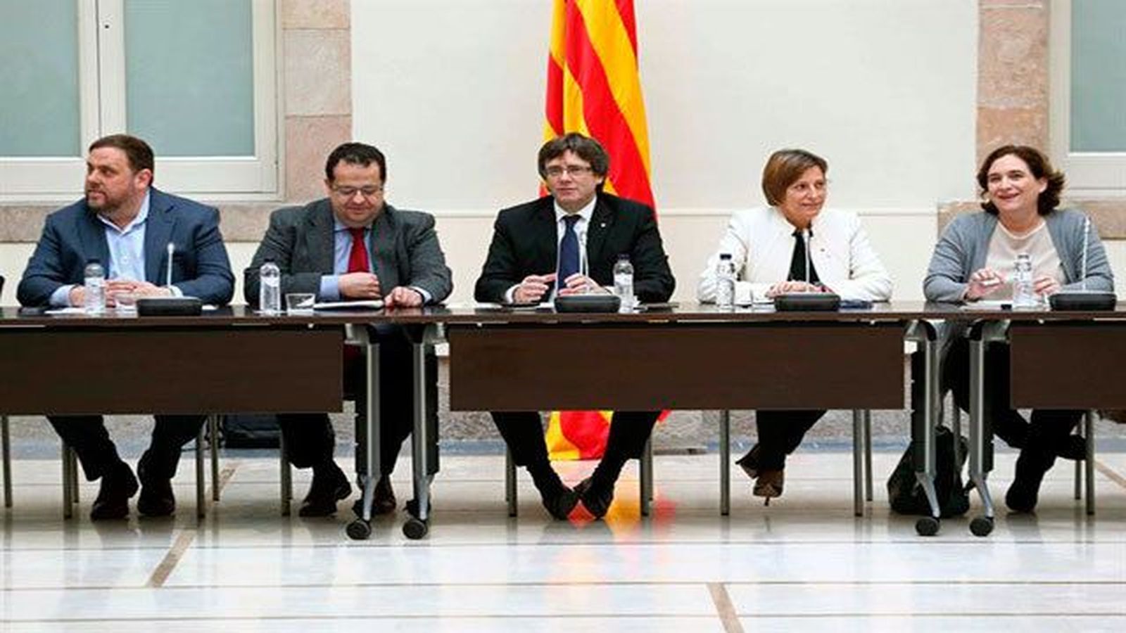 El Pacto catalán por el Referendum quiere reunirse con el Gobierno central y con eurodiputados