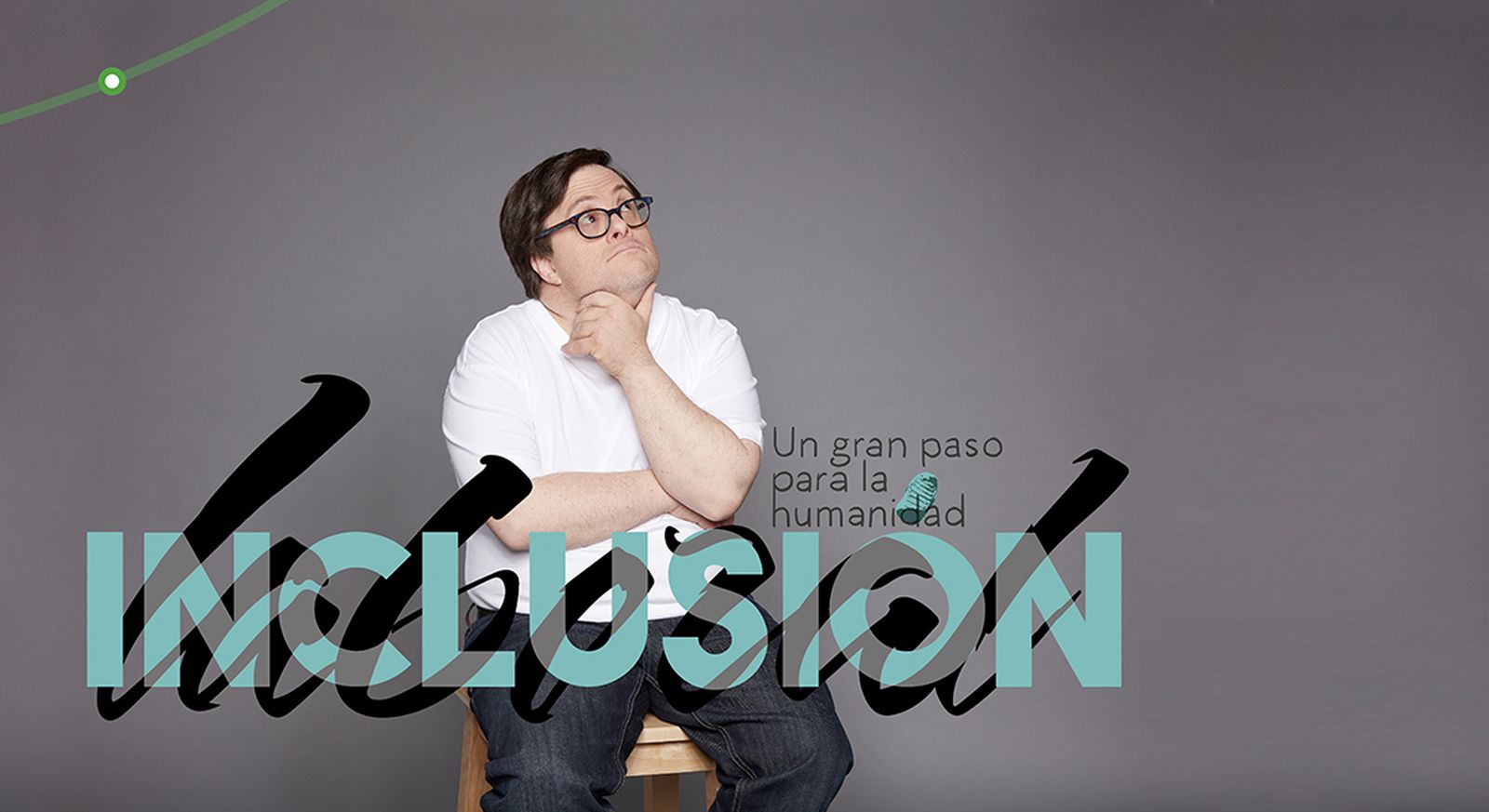 Pablo Pineda ayuda a concienciar a las empresas en una campaña de la Fundación Adecco