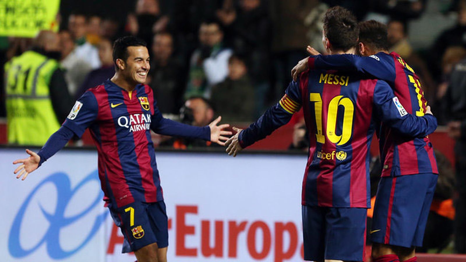 El Barca se deshace con facilidad del Elche